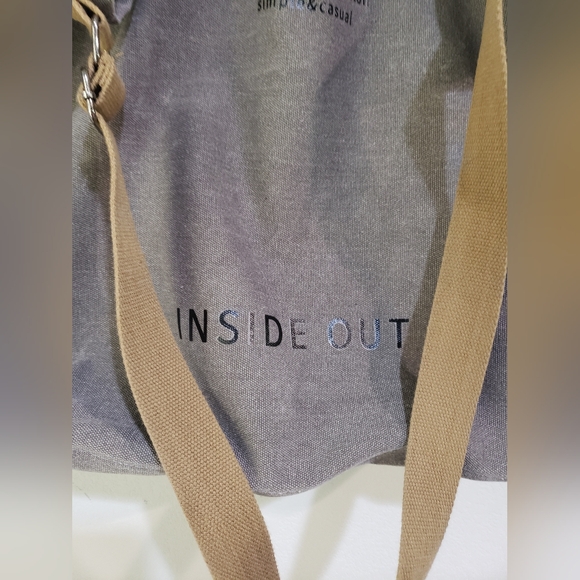 Simply delicious! Extra large 100% cotton Canvas bag w/shoulder straps+handles. - Picture 3 of 7